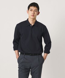 ポンチ ロングスリーブ ポロシャツ UA COZY 抗菌防臭 接触冷感