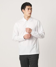 ポンチ ロングスリーブ ポロシャツ UA COZY 抗菌防臭 接触冷感