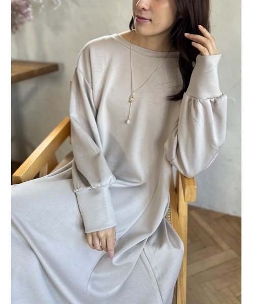fifth(フィフス)の「【cho____07セレクト】パネルラインマキシワンピース(ワンピース・レディース・ブラック/グレイッシュベージュ・M/XS)」の22枚目の写真