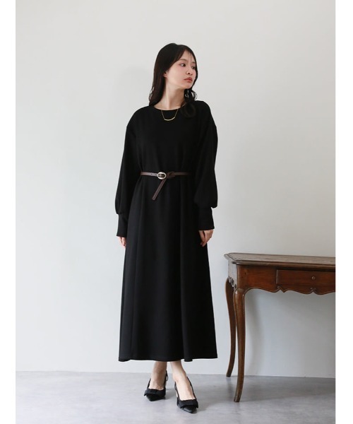 fifth(フィフス)の「【cho____07セレクト】パネルラインマキシワンピース(ワンピース・レディース・ブラック/グレイッシュベージュ・M/XS)」の11枚目の写真