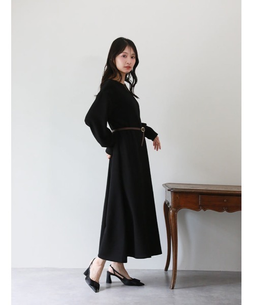 fifth(フィフス)の「【cho____07セレクト】パネルラインマキシワンピース(ワンピース・レディース・ブラック/グレイッシュベージュ・M/XS)」の16枚目の写真