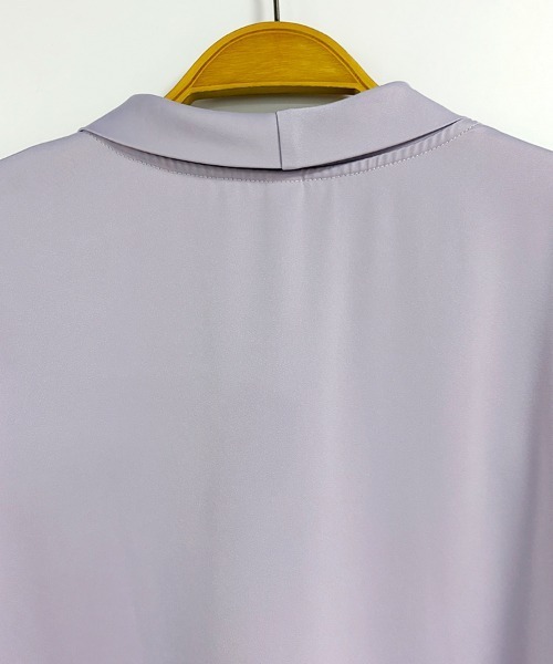 ReRe(リリ)の「ボウタイ付き長袖ブラウス(シャツ/ブラウス・レディース・ホワイト/パープル・LARGE/MEDIUM/X-LARGE)」の14枚目の写真