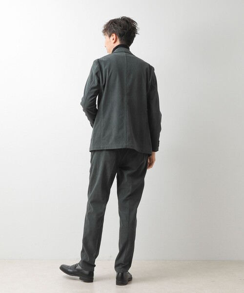 NOLLEY’S(ノーリーズ)の「《ビジカジ/セットアップ対応》8Wトリコットコーデュロイ イージーPT 26AW(その他パンツ・メンズ・グレー/ベージュ/ネイビー・S/L/M/XL)」の12枚目の写真