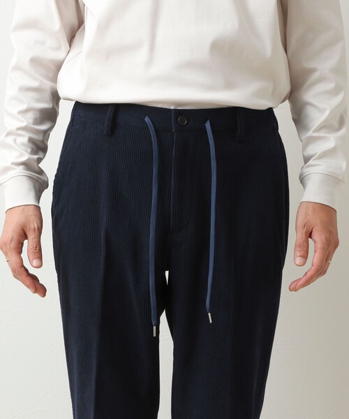 NOLLEY’S(ノーリーズ)の「《ビジカジ/セットアップ対応》8Wトリコットコーデュロイ イージーPT 26AW(その他パンツ・メンズ・グレー/ベージュ/ネイビー・S/L/M/XL)」の21枚目の写真