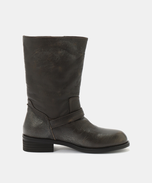 AP STUDIO(エーピーストゥディオ)の「【SYSTEM/システム】Washed Leather Boots(ブーツ・レディース・ブラウン・25cm/24cm/23cm)」の10枚目の写真