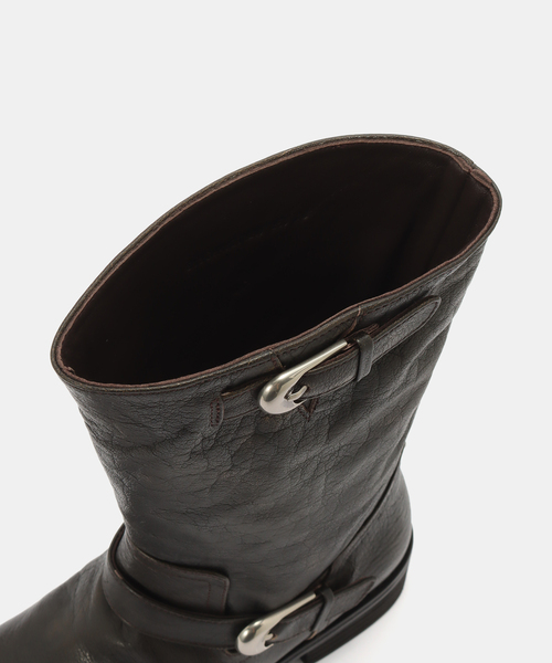 AP STUDIO(エーピーストゥディオ)の「【SYSTEM/システム】Washed Leather Boots(ブーツ・レディース・ブラウン・25cm/24cm/23cm)」の12枚目の写真