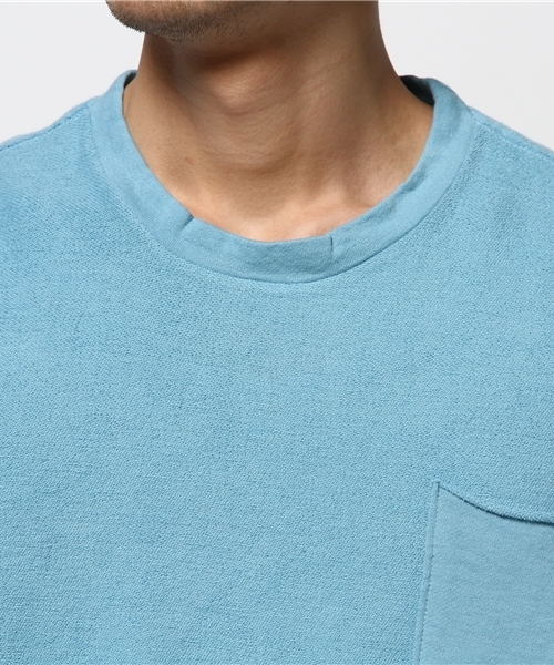BHY-biography(ビーエイチワイバイオグラフィー)の「AFTER SURF CREW TEE/アフターサーフクルーネックTシャツ(Tシャツ/カットソー・メンズ・ブルーグリーン/ネイビー/ホワイト・44/48/46)」の6枚目の写真