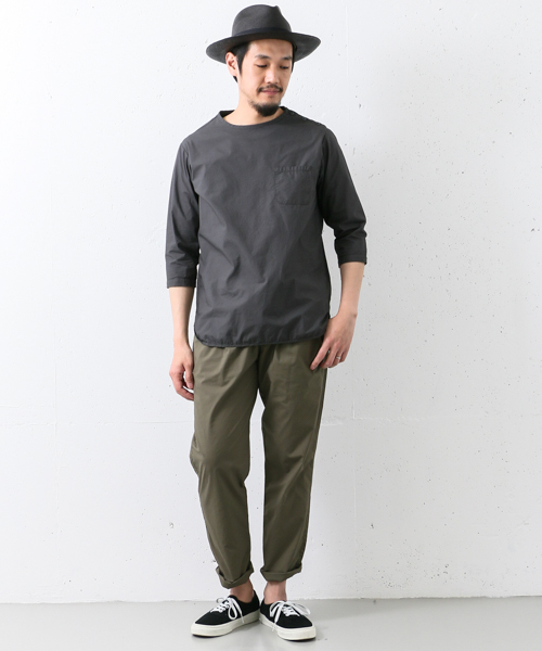 URBAN RESEARCH DOORS MENS（アーバンリサーチ ドアーズ メンズ）の「DOORS ウェザーテーパードパンツ（その他パンツ・メンズ・ベージュ/ネイビー/カーキ・40/38）」の5枚目の写真