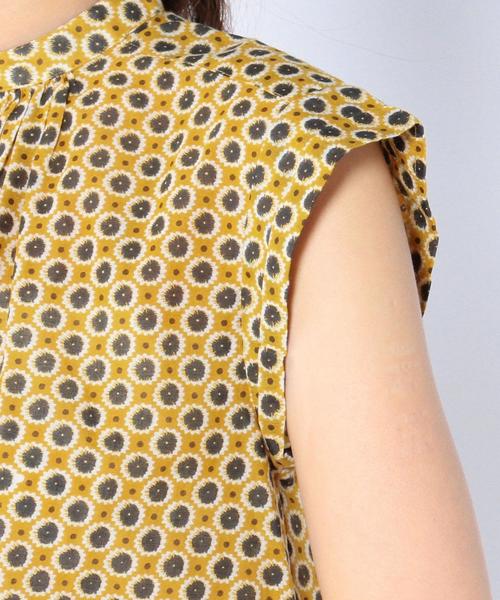 coen（コーエン）の「【Market】オリエンタルフレンチスリーブチュニック（チュニック・レディース・イエロー/ロイヤルブルー・フリー）」の7枚目の写真