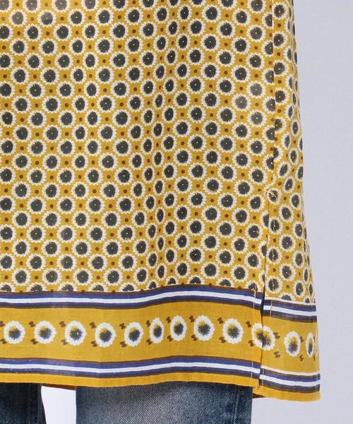 coen（コーエン）の「【Market】オリエンタルフレンチスリーブチュニック（チュニック・レディース・イエロー/ロイヤルブルー・フリー）」の8枚目の写真
