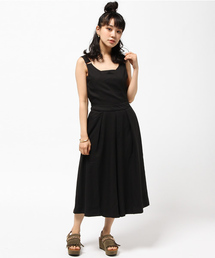 VENCEEXCHANGE | ジョーゼットロンパース(つなぎ/オールインワン)