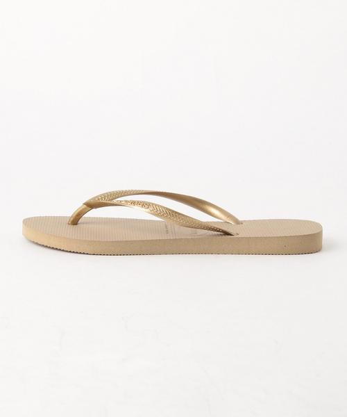 havaianas（ハワイアナス）の「havaianas SLIM / ハワイアナス / ビーチサンダル（ビーチサンダル・レディース・ブラック/ライトピンク・37/38/33/34/35/36）」の6枚目の写真