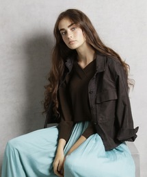 DouDou | ミリタリージャケット(ミリタリージャケット)