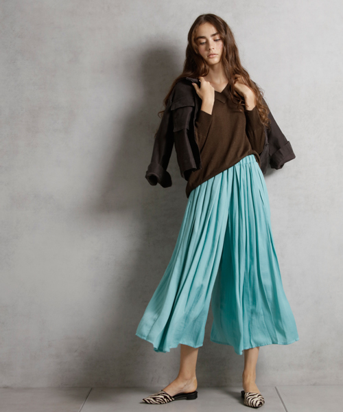 DouDou（ドゥドゥ）の「ミリタリージャケット（ミリタリージャケット・レディース・カーキ/チャコールグレー・36/38）」の5枚目の写真