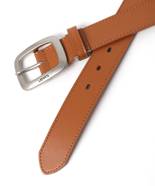 Levi's（リーバイス）の「【LEVI'S/リーバイス】35mmレザーベルト（ベルト・メンズ・ブラック/ブラウン/ダークブラウン・FREE）」の4枚目の写真