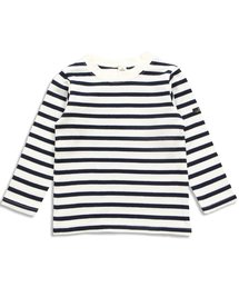 apres les cours | 先染めボーダー長袖Tシャツ(Tシャツ/カットソー)