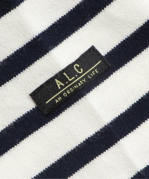 apres les cours(アプレレクール)の「先染めボーダー長袖Tシャツ(Tシャツ/カットソー・キッズ・グリーン/ネイビー/ピンク/イエロー/レッド・90/110/130/80/120/100/140)」の11枚目の写真