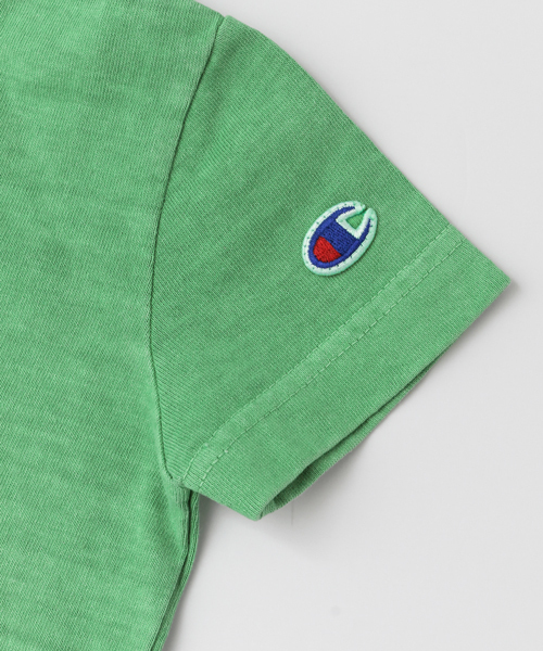 URBAN RESEARCH DOORS（アーバンリサーチドアーズ）の「Champion×DOORS プリントT ”U”（Tシャツ/カットソー・キッズ・オフホワイト/グリーン・90/135/120/105）」の9枚目の写真