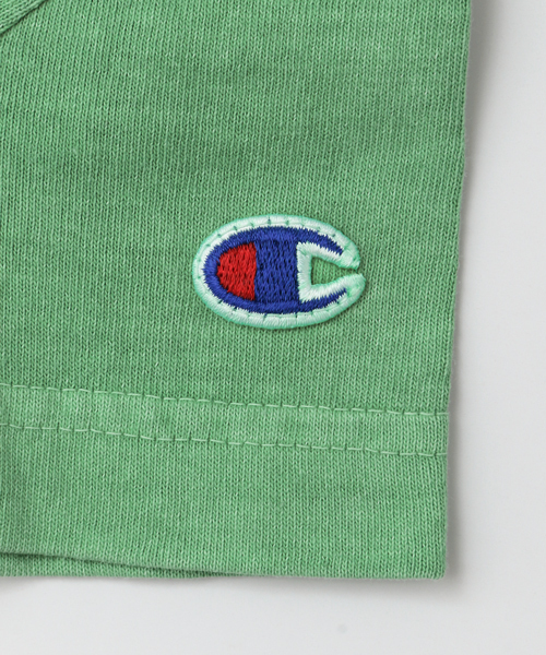 URBAN RESEARCH DOORS（アーバンリサーチドアーズ）の「Champion×DOORS プリントT ”U”（Tシャツ/カットソー・キッズ・オフホワイト/グリーン・90/135/120/105）」の10枚目の写真