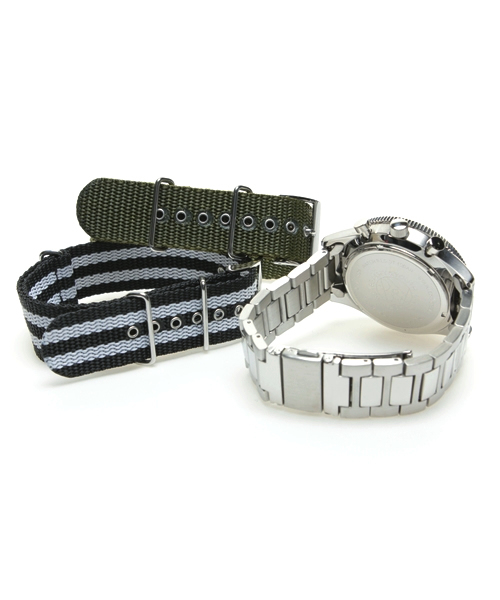 BEAUTY&YOUTH UNITED ARROWS（ビューティーアンドユースユナイテッドアローズ）の「BY ミリタリー 3ベルト¨（アナログ腕時計・メンズ・ブラック/ダークブラウン/オリーブ/ネイビー・フリー）」の11枚目の写真