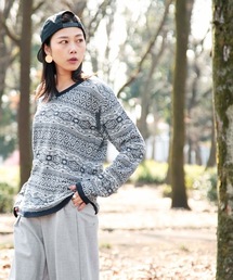 《hardcover》ハイゲージスプリングニット(HC-163-14-109)