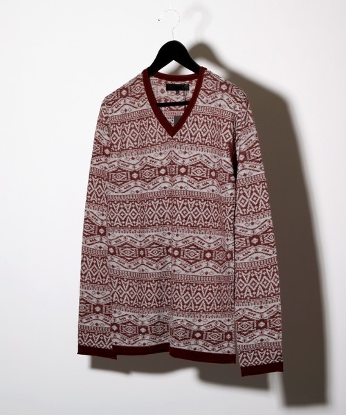 hardcover（ハードカバー）の「《hardcover》ハイゲージスプリングニット(HC-163-14-109)（ニット/セーター・レディース・ワインレッド/アイボリー/ネイビー/グレー・MEDIUM/SMALL/LARGE）」の13枚目の写真