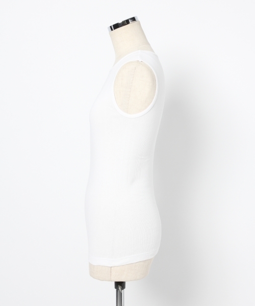 GLOBAL WORK（グローバルワーク）の「【ROOM】ハリヌキタンク/745789（タンクトップ・レディース・グレー/ライトピンク/ブラック/ホワイト・LARGE/MEDIUM）」の5枚目の写真