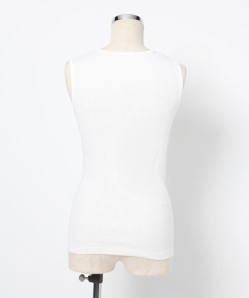 GLOBAL WORK（グローバルワーク）の「【ROOM】ハリヌキタンク/745789（タンクトップ・レディース・グレー/ライトピンク/ブラック/ホワイト・LARGE/MEDIUM）」の6枚目の写真