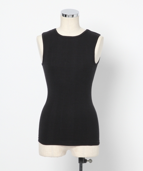 GLOBAL WORK（グローバルワーク）の「【ROOM】ハリヌキタンク/745789（タンクトップ・レディース・グレー/ライトピンク/ブラック/ホワイト・LARGE/MEDIUM）」の12枚目の写真