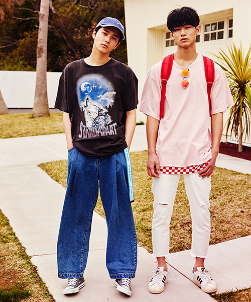 WEGO（ウィゴー）の「WEGO/タックデニムワイドパンツ（デニムパンツ・メンズ・インディゴブルー・MEDIUM/LARGE）」の13枚目の写真