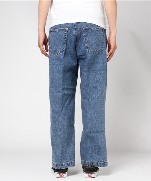 WEGO（ウィゴー）の「WEGO/タックデニムワイドパンツ（デニムパンツ・メンズ・インディゴブルー・MEDIUM/LARGE）」の11枚目の写真