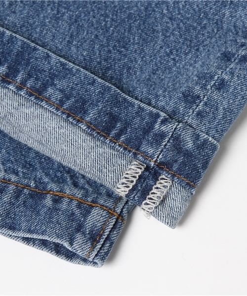 WEGO（ウィゴー）の「WEGO/タックデニムワイドパンツ（デニムパンツ・メンズ・インディゴブルー・MEDIUM/LARGE）」の9枚目の写真