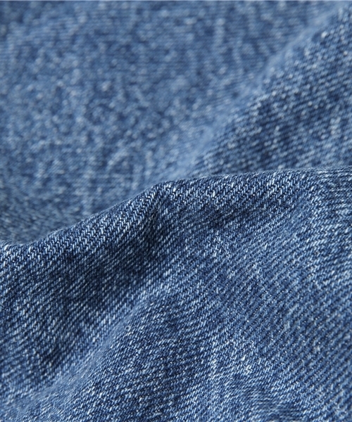 WEGO（ウィゴー）の「WEGO/タックデニムワイドパンツ（デニムパンツ・メンズ・インディゴブルー・MEDIUM/LARGE）」の2枚目の写真