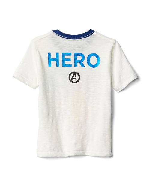 GAP（ギャップ）の「babyGap Marvel (TM) スーパーヒーロー スラブTシャツ（Tシャツ/カットソー・キッズ・ダークグレー/ホワイト/ブルー/ホワイト系その他/ネイビー・80ｃｍ/95cm/90cm/100cm/105cm/110cm）」の7枚目の写真