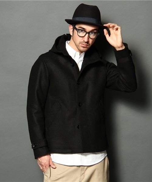 BEAUTY&YOUTH UNITED ARROWS(ビューティーアンドユースユナイテッドアローズ)の「B&Y MLTN ナバル ショート コート ◆(その他アウター・メンズ・ブラック/ネイビー・SMALL/MEDIUM/LARGE/X-LARGE)」の1枚目の写真