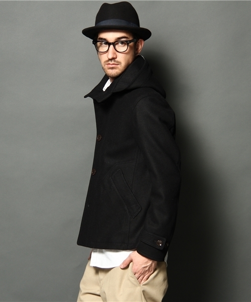 BEAUTY&YOUTH UNITED ARROWS(ビューティーアンドユースユナイテッドアローズ)の「B&Y MLTN ナバル ショート コート ◆(その他アウター・メンズ・ブラック/ネイビー・SMALL/MEDIUM/LARGE/X-LARGE)」の4枚目の写真