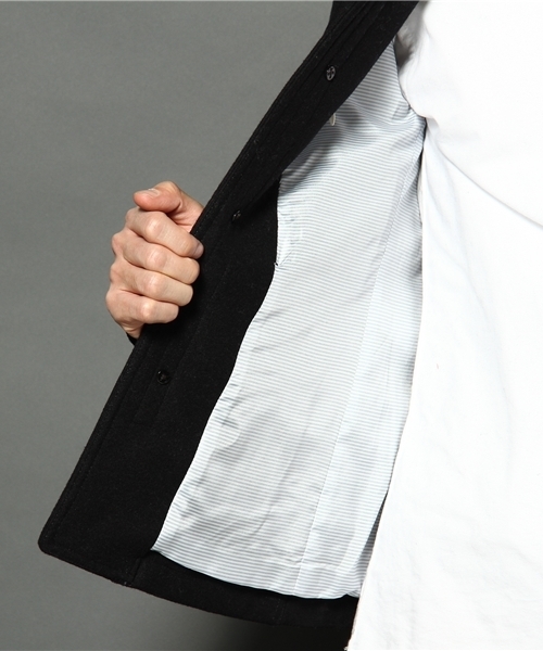 BEAUTY&YOUTH UNITED ARROWS(ビューティーアンドユースユナイテッドアローズ)の「B&Y MLTN ナバル ショート コート ◆(その他アウター・メンズ・ブラック/ネイビー・SMALL/MEDIUM/LARGE/X-LARGE)」の9枚目の写真