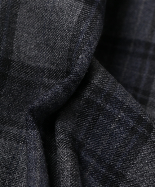 laboratory work（ラボラトリーワーク）の「【再入荷】チェックワイドパンツ（その他パンツ・レディース・グレー系その他/ブラウン系その他/ネイビー・MEDIUM）」の12枚目の写真