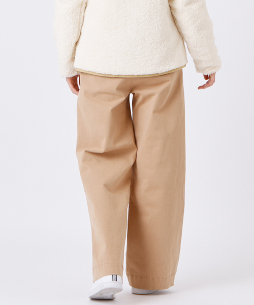 CIAOPANIC TYPY（チャオパニックティピー）の「PPPコラボLIMA2/チノワイドパンツ（チノパンツ・レディース・ベージュ/キャメル/ブラック/インディゴブルー・LARGE/MEDIUM/SMALL/X-SMALL）」の17枚目の写真