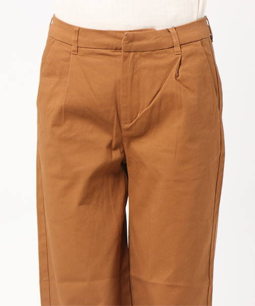 CIAOPANIC TYPY（チャオパニックティピー）の「PPPコラボLIMA2/チノワイドパンツ（チノパンツ・レディース・ベージュ/キャメル/ブラック/インディゴブルー・LARGE/MEDIUM/SMALL/X-SMALL）」の5枚目の写真