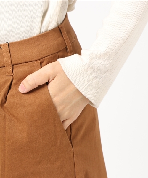 CIAOPANIC TYPY（チャオパニックティピー）の「PPPコラボLIMA2/チノワイドパンツ（チノパンツ・レディース・ベージュ/キャメル/ブラック/インディゴブルー・LARGE/MEDIUM/SMALL/X-SMALL）」の7枚目の写真