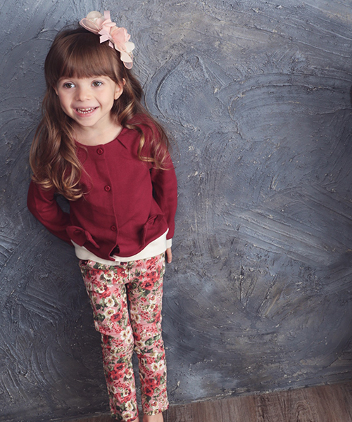 Rora（ローラ）の「セレナーデ　カチューシャ（3color)（カチューシャ・キッズ・ピンク/ブルー/アイボリー・FREE）」の9枚目の写真