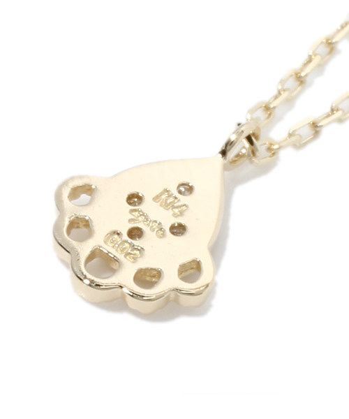 agete（アガット）の「K14ネックレス（10123116371）（ネックレス