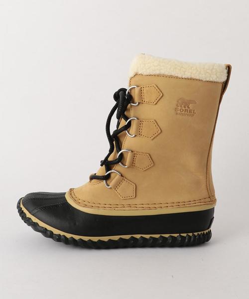SOREL(ソレル)の「ソレル/SOREL CARIBOU SLIM(ブーツ・レディース・ブラック/ベージュ・7/6/8)」の2枚目の写真