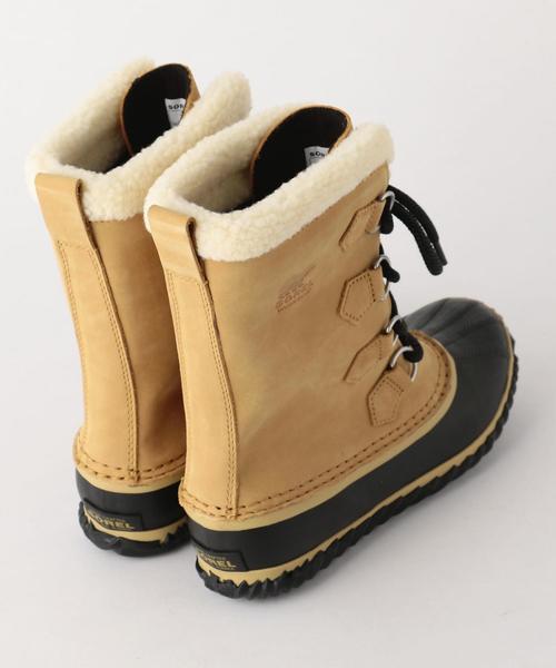 SOREL(ソレル)の「ソレル/SOREL CARIBOU SLIM(ブーツ・レディース・ブラック/ベージュ・7/6/8)」の7枚目の写真