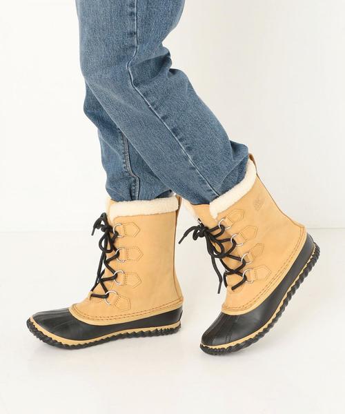 SOREL(ソレル)の「ソレル/SOREL CARIBOU SLIM(ブーツ・レディース・ブラック/ベージュ・7/6/8)」の12枚目の写真
