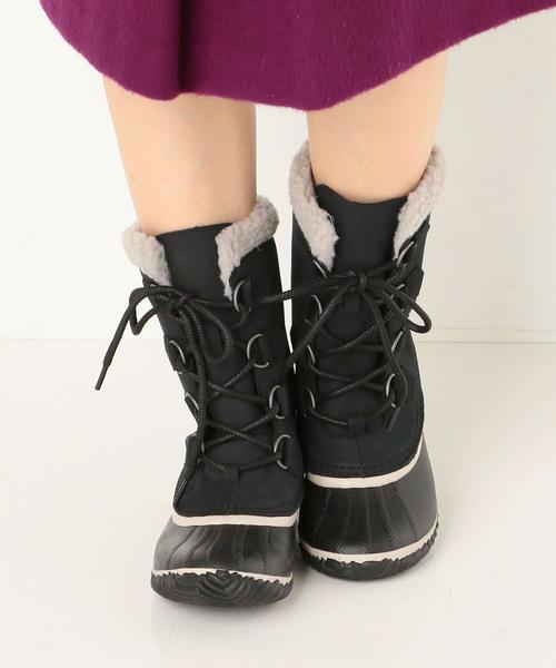 SOREL(ソレル)の「ソレル/SOREL CARIBOU SLIM(ブーツ・レディース・ブラック/ベージュ・7/6/8)」の14枚目の写真