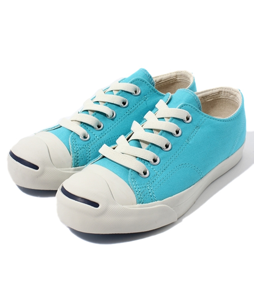 CONVERSE（コンバース）の「KID'S JACK PURCELL SLIP/キッズ ジャックパーセル スリップ（スニーカー・キッズ・ホワイト/トップグレー/アクア・15cm/16cm/17cm/18cm/19cm/20cm/21cm）」の3枚目の写真