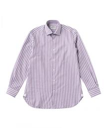 UNITED ARROWS ラベンダー　半袖シャツ UNITED ARROWS ラベンダー 半袖シャツ ピンタック シャツ