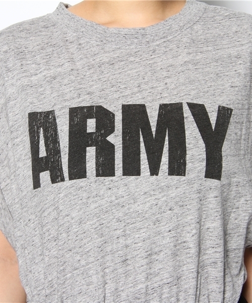 Chico(チコ)の「ARMY切替ロールアップワンピース(ワンピース・レディース・オートミール/ミント/グレー・FREE)」の12枚目の写真